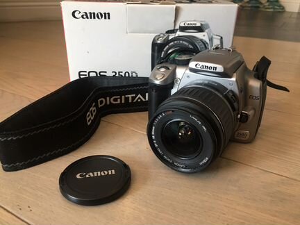 Canon 350D kit + Canon EF 55-200 + сумка