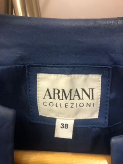 Пиджак (куртка) Armani, кожа