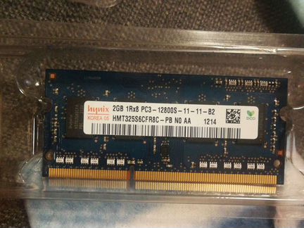 Оперативная память ddr3 12800s 2gb Hynix