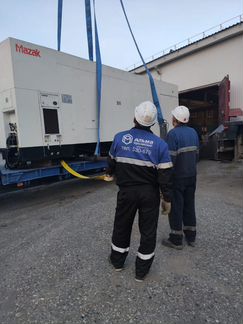 Такелажные работы. Разгрузка оборудования