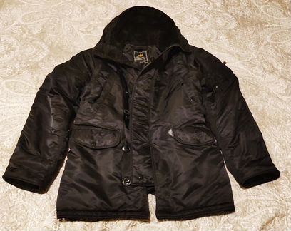 Alpha Industries N-3B Regular Fit Black