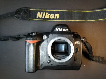 Зеркальный фотоаппарат nikon d 70