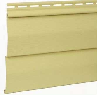 Сайдинг виниловый Текос цвет панели(золотой песок)