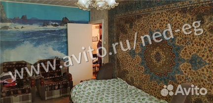 2-к квартира, 53.8 м², 1/3 эт.