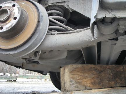 Балка задняя без ступиц VW passat b5 b5+
