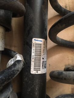 Амортизаторы и пружины Audi A4 B9 1ba подвеска