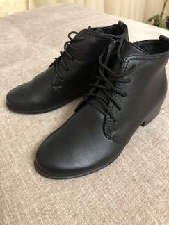 Осенние кожаные ботильоны для девочки р.34