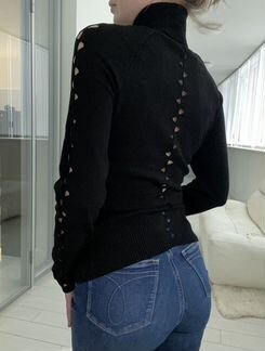 Свитер черный Versace