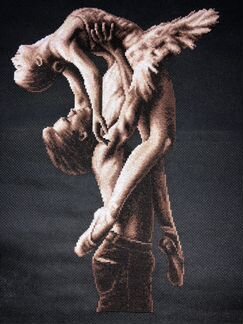 Вышитая картина Поддержка