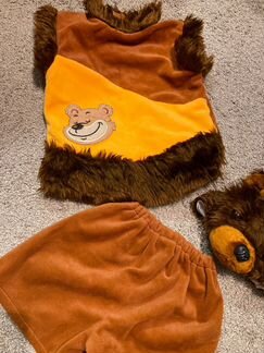 Новогодний костюм Медведев р.4-6 лет