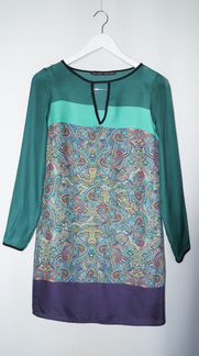 Платье с узором zara