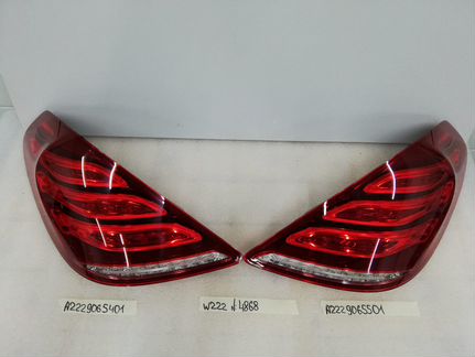 Фонарь задний Мерседес W222 S222 A2229065401