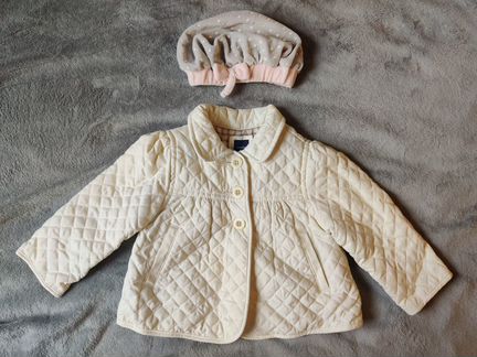 Куртка BabyGap + беретка на 18-24 мес