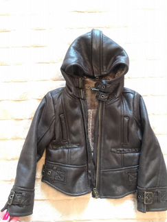 Zara Пилот дубленка
