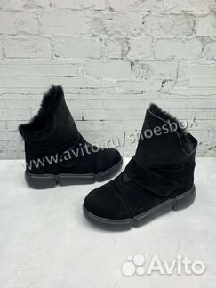 Ботинки зимние, натуральный мех
