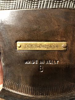 Туфли dolce gabbana новые оригинал