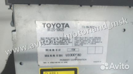 Магнитола Lexus LS430 UCF30, 2001