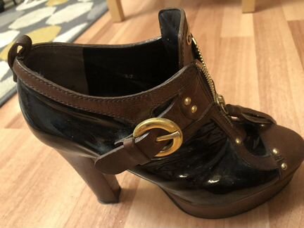 Стильные кожаные ботильоны vicini, vero cuoio,37