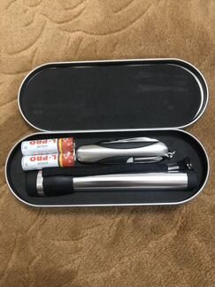 Подарочный набор фонарик и мультинож