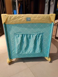 Детская кроватка-манеж складная Happy Baby(с матра