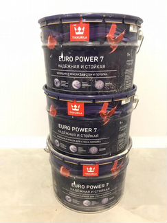 Краска Tikkurila Euro Power (серая)