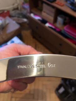 Новая фляжка с воронкой, объем 170 ml