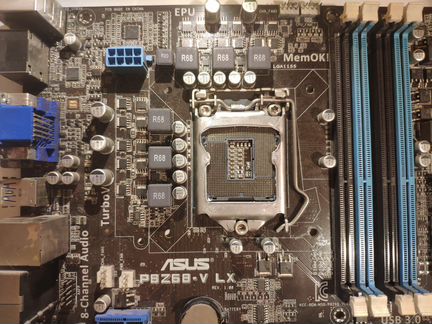 Материнская плата asus P8Z68-V LX (LGA 1155)