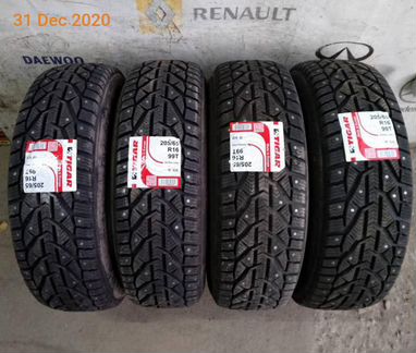 Зимние Шины R16 205 65 16 Tigar новые