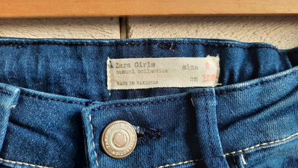 Джинсы zara 128