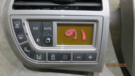 Блок управления кондиционером Citroen C4 Picasso