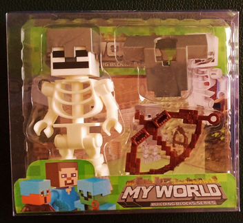 Набор Фигурок майнкрафт