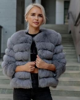 Хит. Шубка из песца, новая, шоурум, Арт: X315