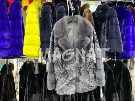 Шуба из каракуля