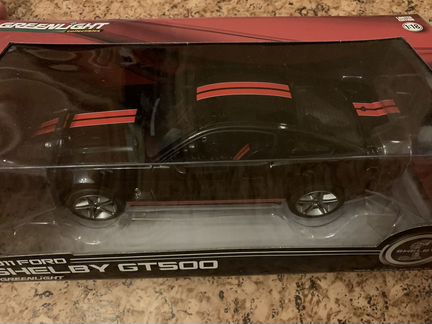 Greenlight ford shelby GT 500, 2011 года, 1:18