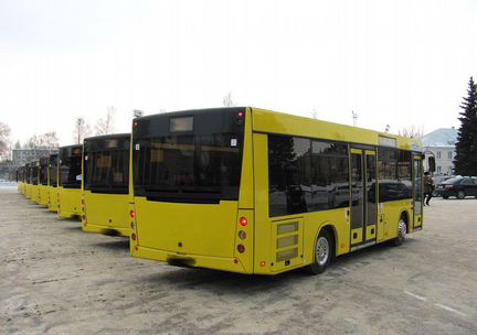 Автобус низкопольный маз 206