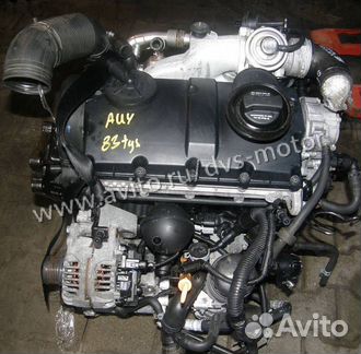 Двигатель AUY AJM BVK Фольксваген 1.9TDI