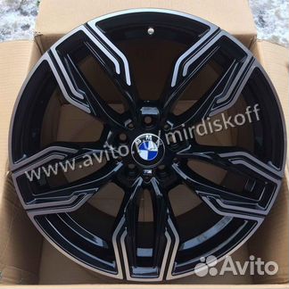 Диски Individual black на BMW G12 G30 бмв R19