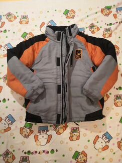 Зимняя куртка для мальчика на рост 128см