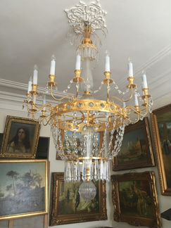 Люстра. антиквариат