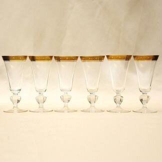 Хрустальные Бокалы для Шампанского