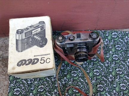 Плёночный фотоаппарат фэд-5С