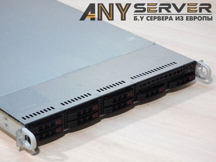 Сервер Supermicro 1027R 2xE5-2637v2 192Gb 8x2.5