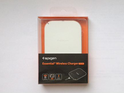 Беспроводная зарядка Spigen F302W новая