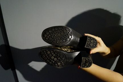 Резиновые сапоги. Одеты один раз