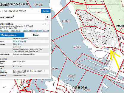 Снт левый берег 8 рыбинск схема участков