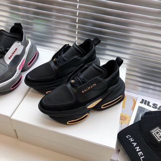 Balmain Bold кожаные кроссовки