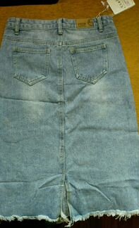 Юбка джинсовая