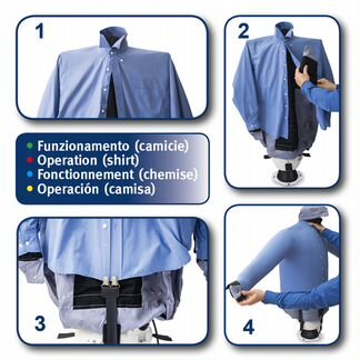 Универсальный гладильный манекен eolo SA-19