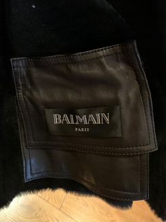 Новая укороченная дубленка Balmain (оригинал)