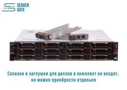 Dell R720 12LFF+2SFF / 2xE5-2690v2 / 64 GB